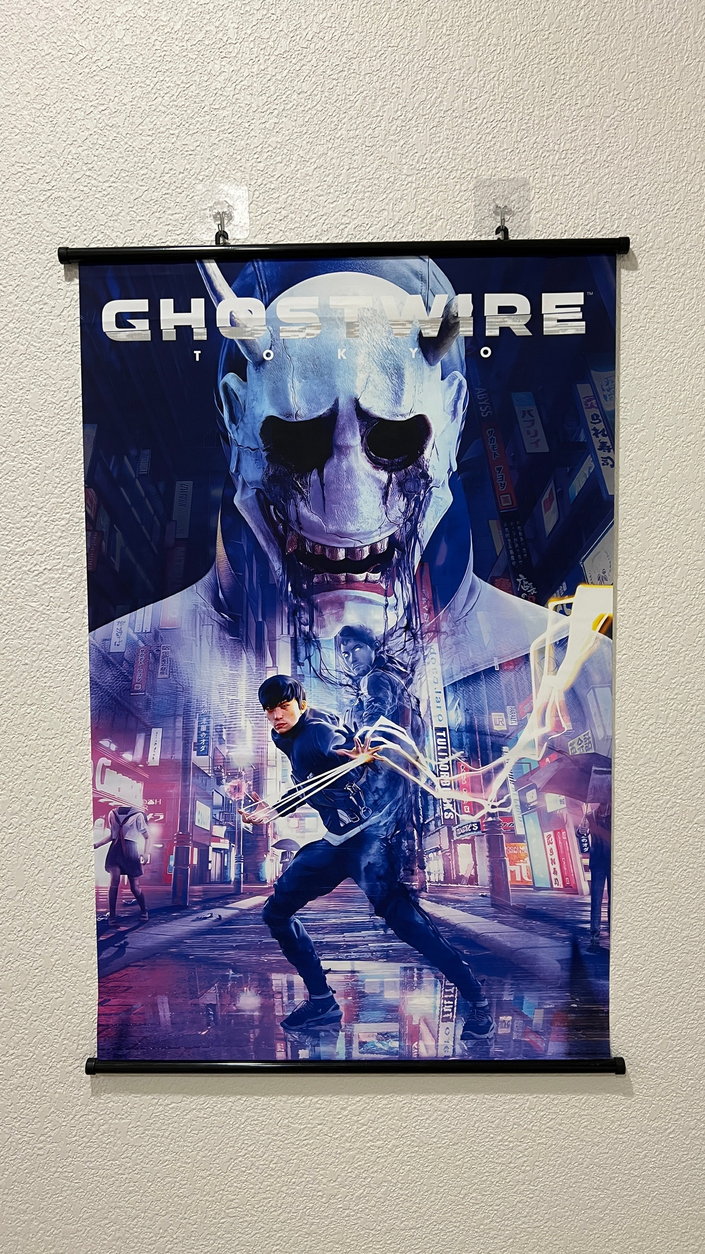 Ghost Wire Tokyo Wall Scroll