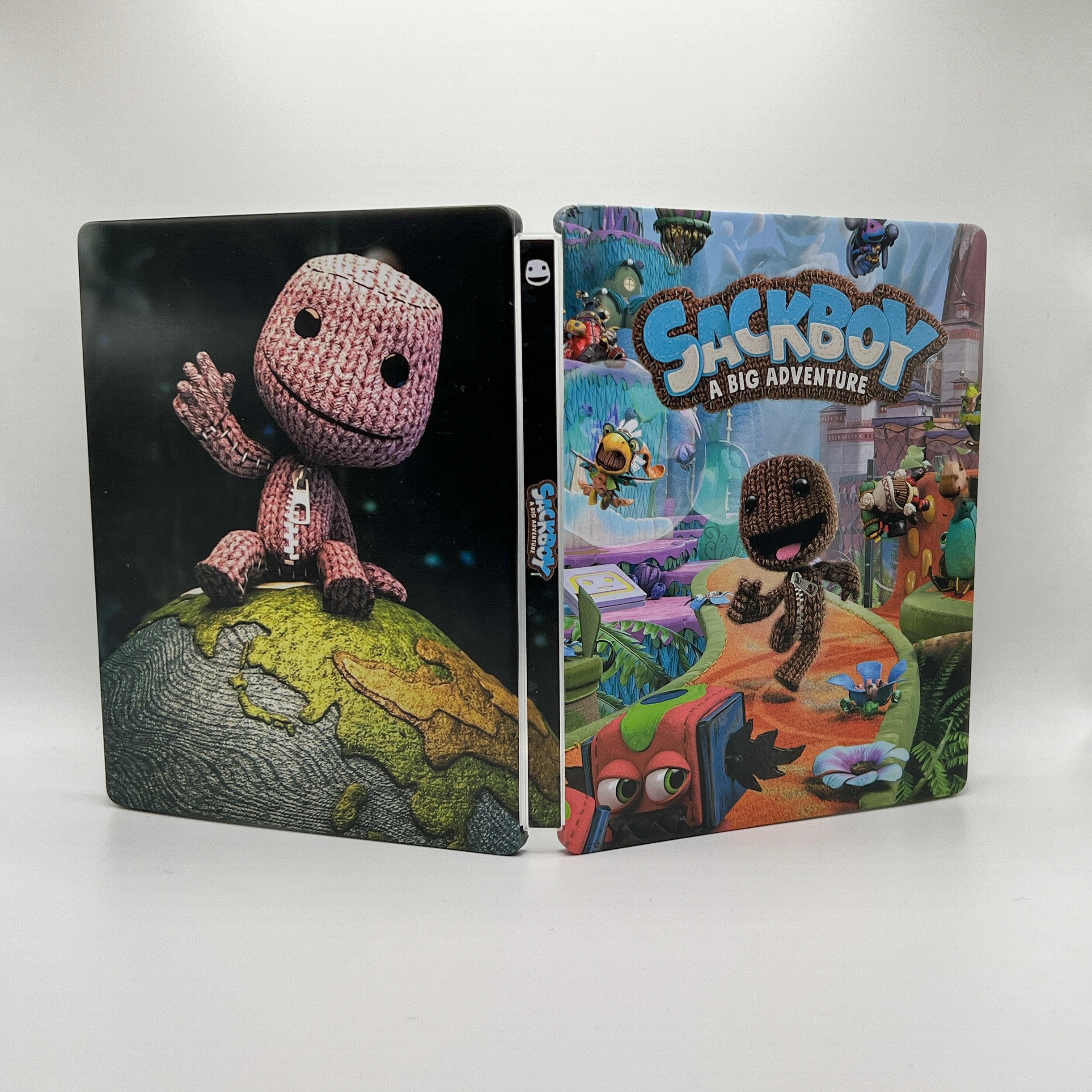 Sackboy Custom Made Steelbook Case For (Sony PlayStation 5, Sony PlayStation 4, Xbox) New