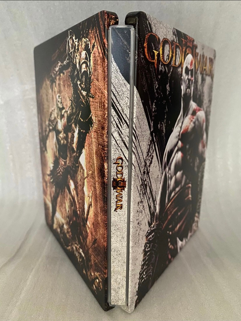 God of War III Custom made Steelbook Case only for (Sony PlayStation 5, Sony PlayStation 4, Xbox) New