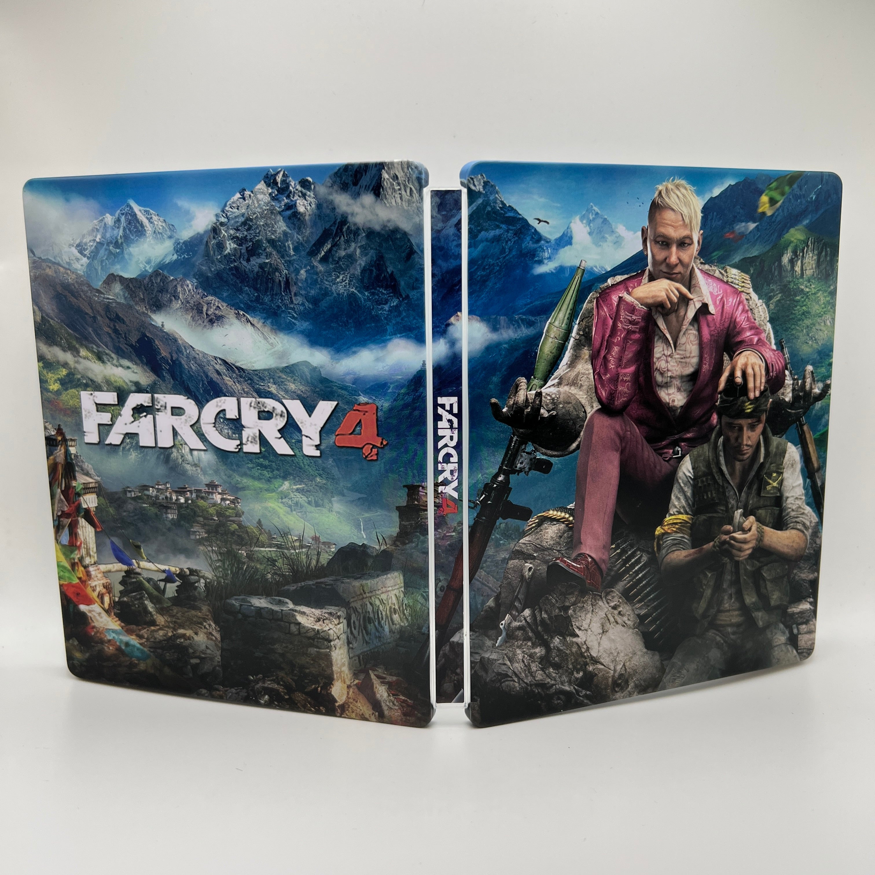 Far Cry 4 Custom made Steelbook Case only for (Sony PlayStation 5, Sony PlayStation 4, Xbox) New