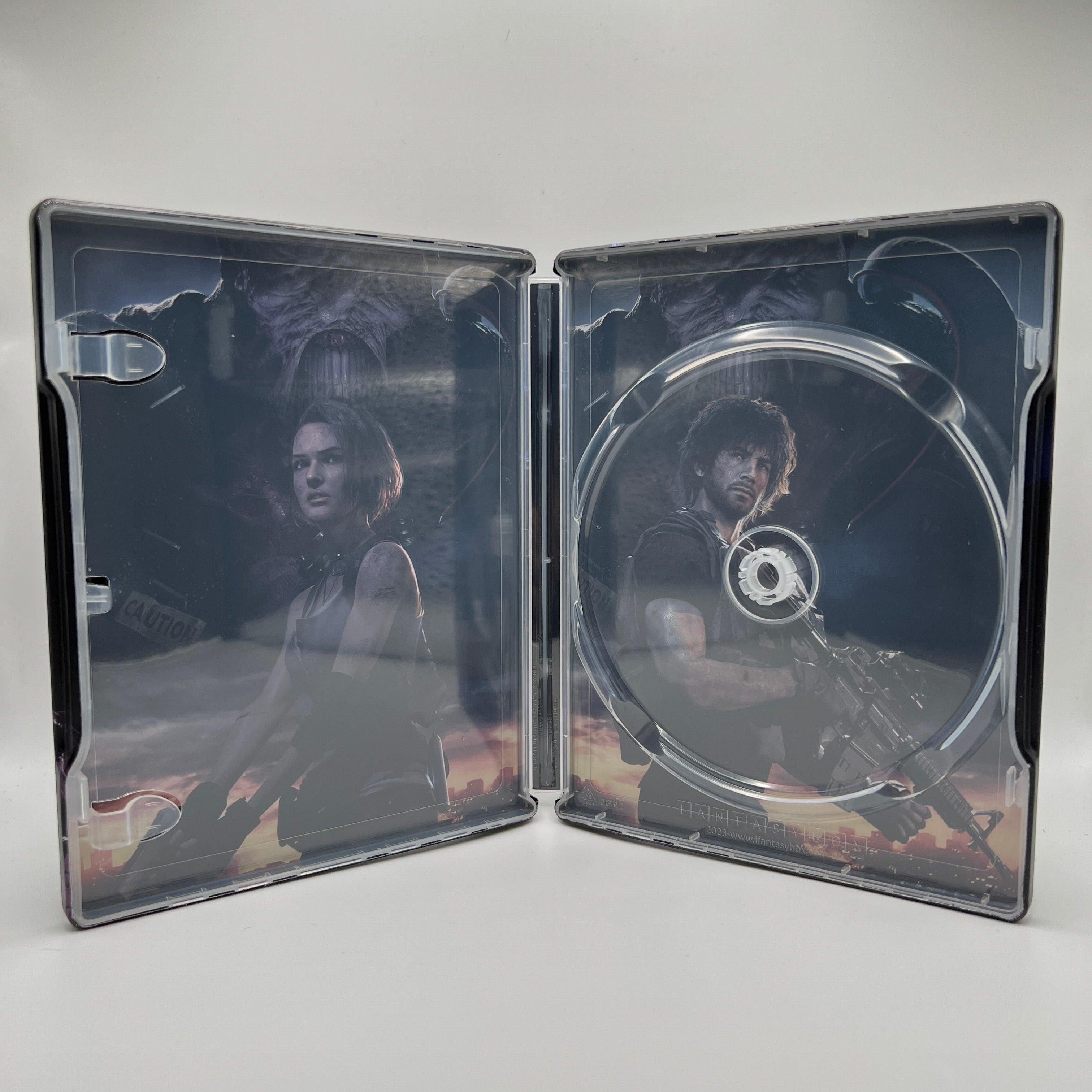 Resident Evil 3 Custom Made Steelbook Case For (Sony PlayStation 5, Sony PlayStation 4, Xbox) New