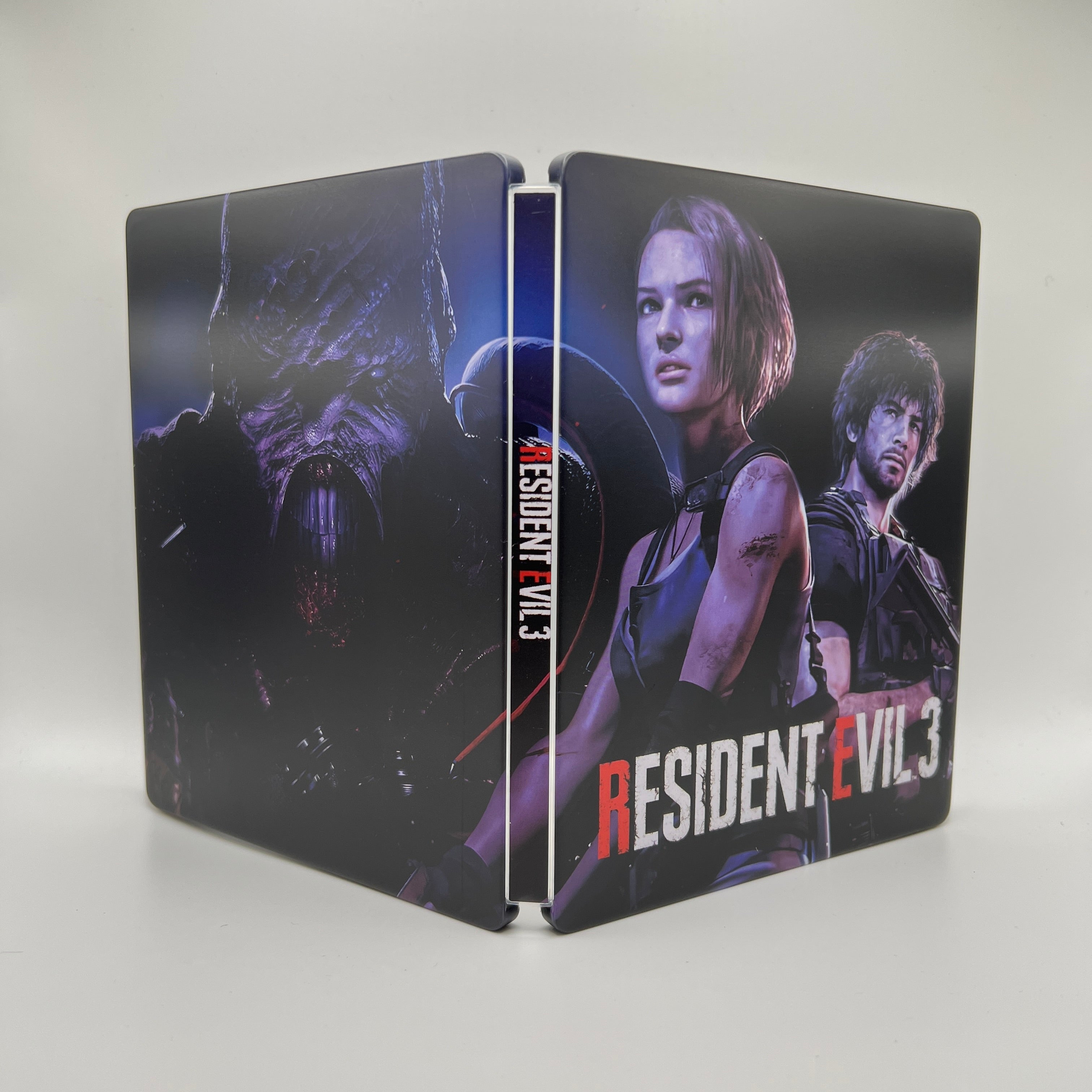 Resident Evil 3 Custom Made Steelbook Case For (Sony PlayStation 5, Sony PlayStation 4, Xbox) New