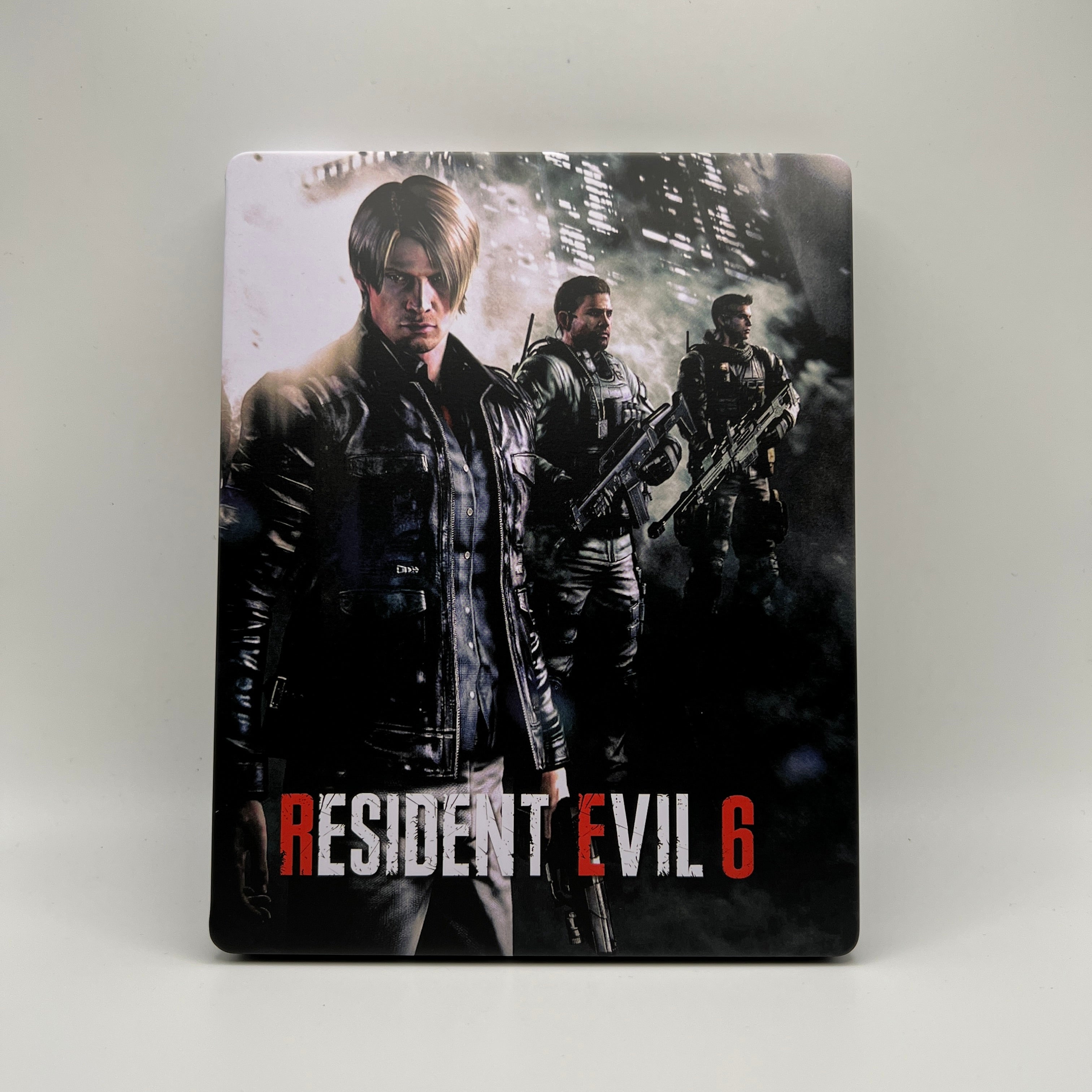 Resident Evil 6 Custom Made Steelbook Case For (Sony PlayStation 5, Sony PlayStation 4, Xbox) New