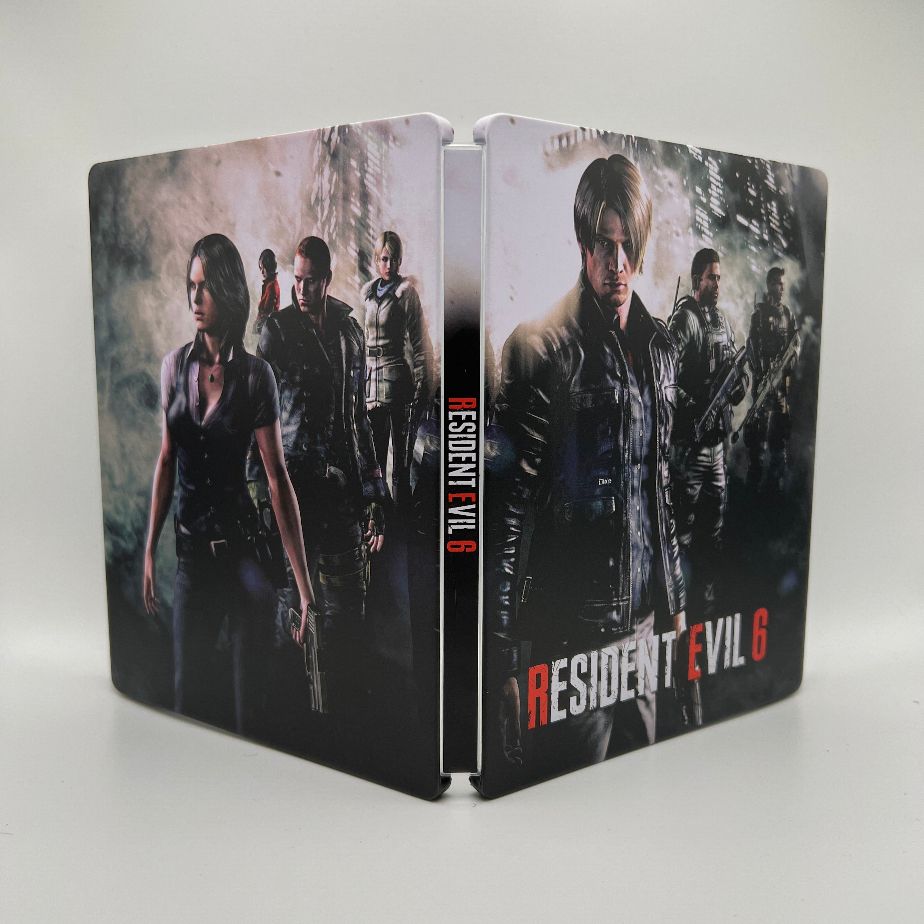 Resident Evil 6 Custom Made Steelbook Case For (Sony PlayStation 5, Sony PlayStation 4, Xbox) New