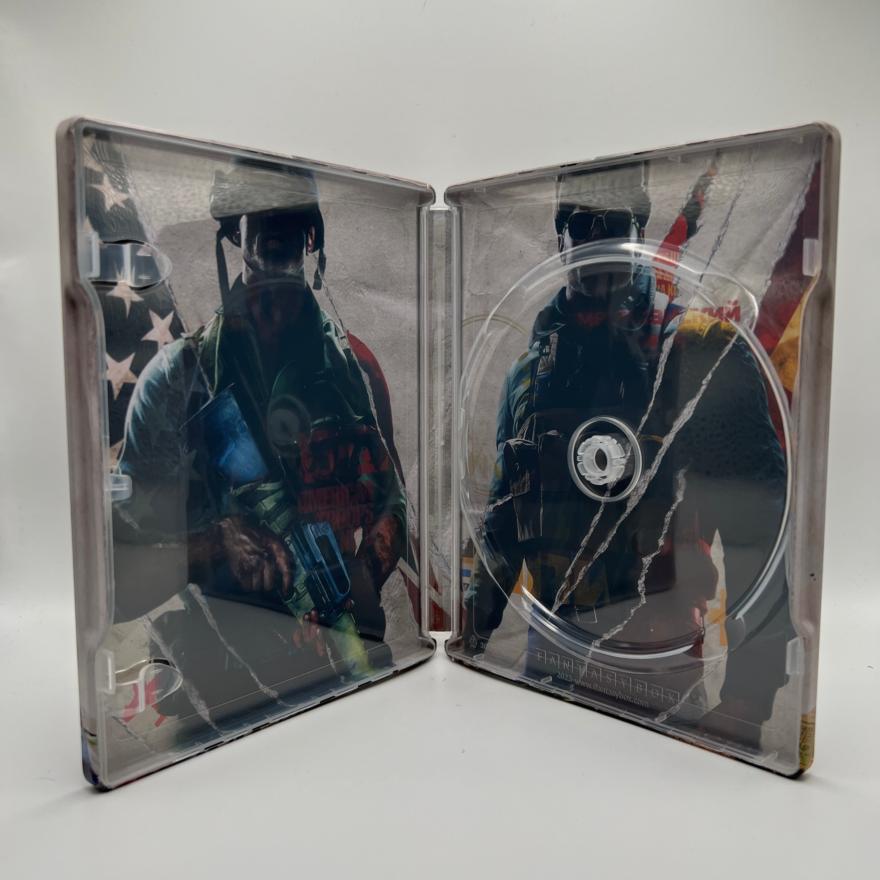 Call of Duty Black Ops Cold War Custom Made Steelbook Case For (Sony PlayStation 5, Sony PlayStation 4, Xbox) New