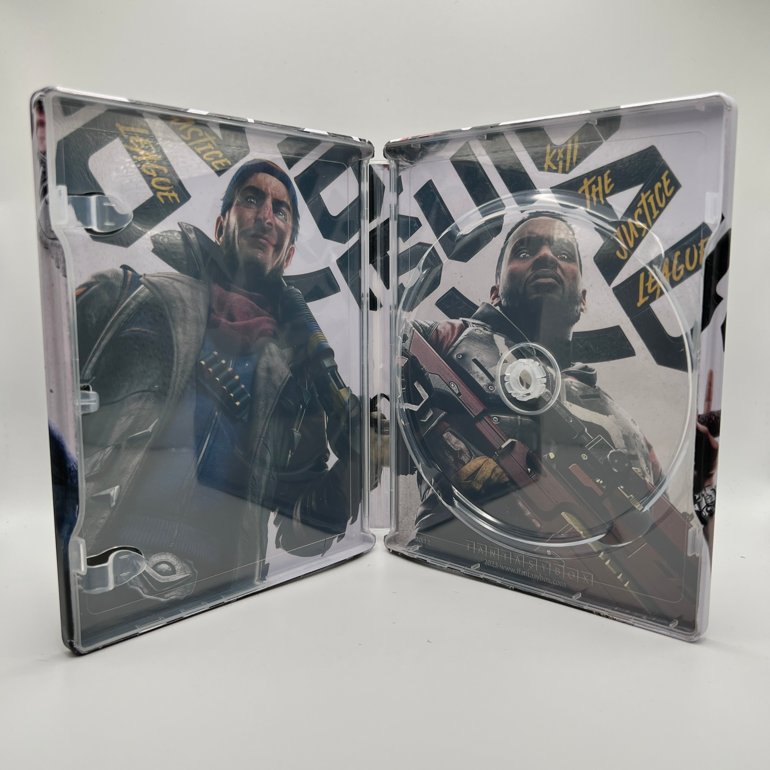 Suicide Squad Custom Made Steelbook Case For (Sony PlayStation 5, Sony PlayStation 4, Xbox) New