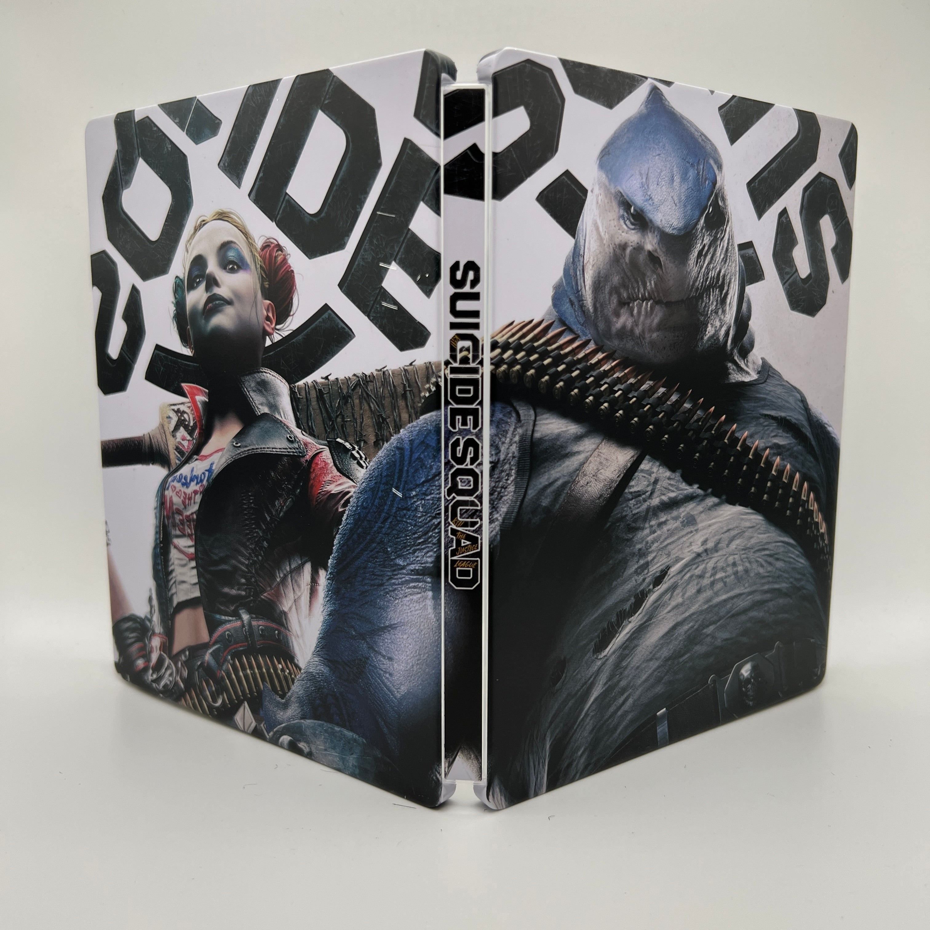 Suicide Squad Custom Made Steelbook Case For (Sony PlayStation 5, Sony PlayStation 4, Xbox) New