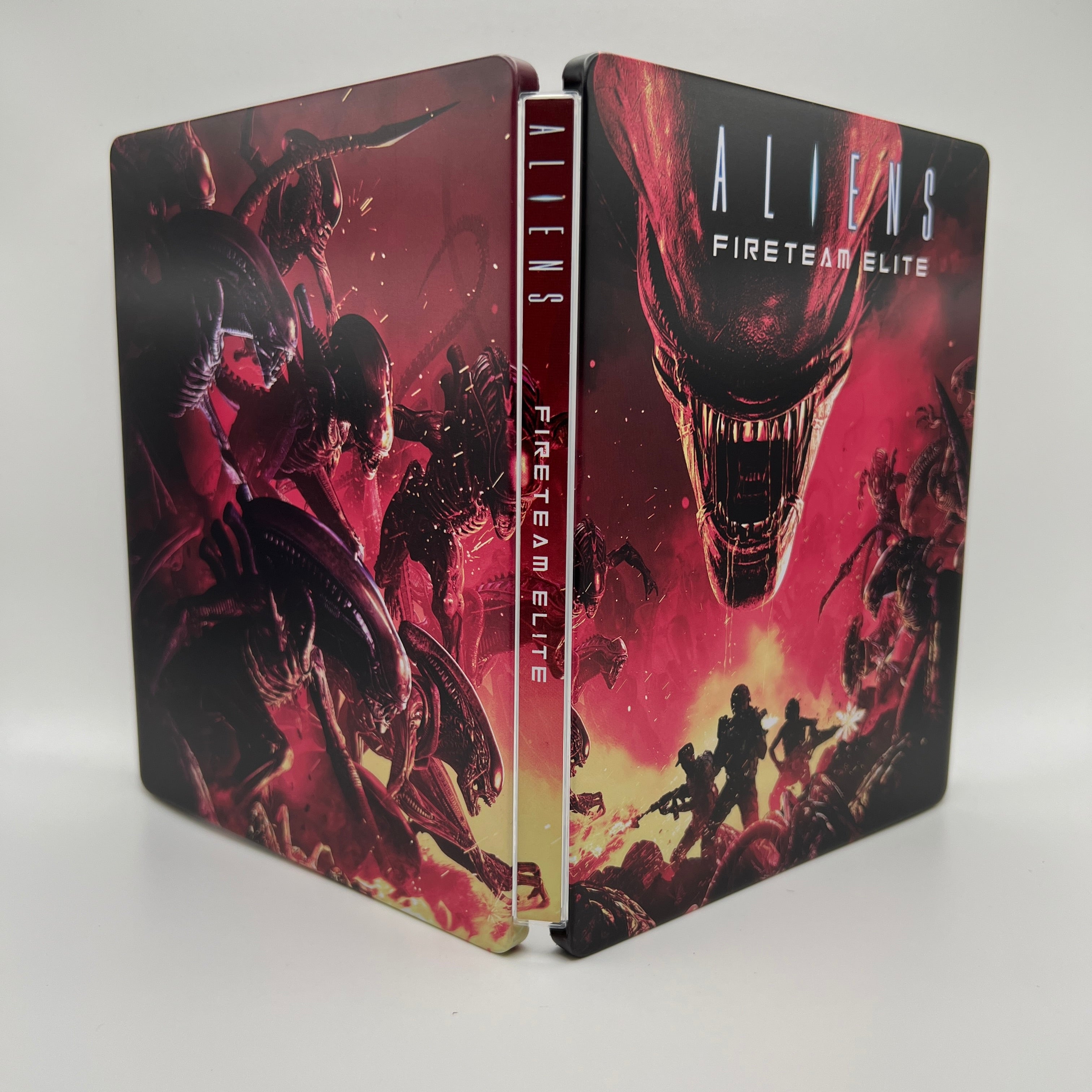 Aliens Fireteam Elite Custom Made Steelbook Case For (Sony PlayStation 5, Sony PlayStation 4, Xbox) New