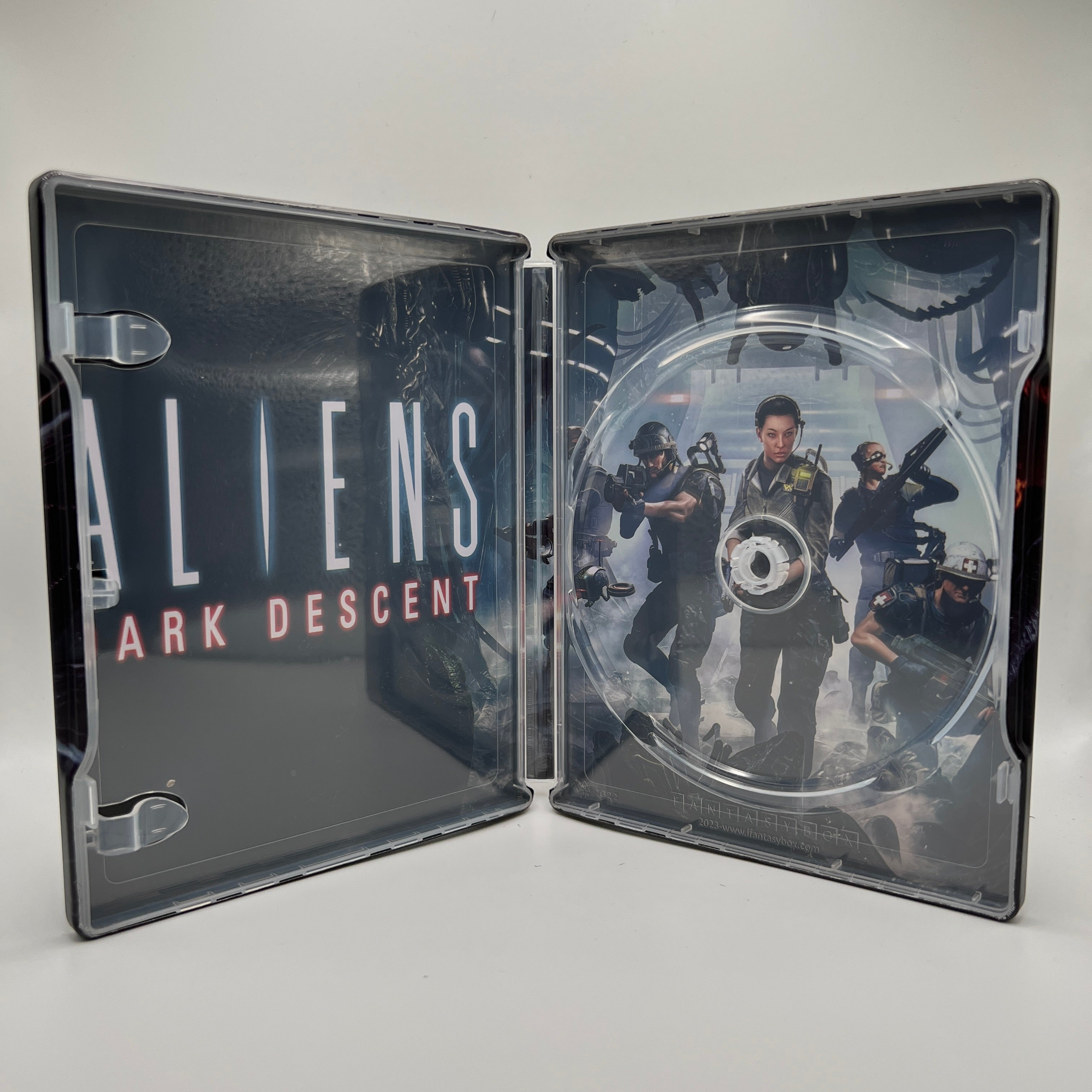 Aliens Dark Descent Custom Made Steelbook Case For (Sony PlayStation 5, Sony PlayStation 4, Xbox) New