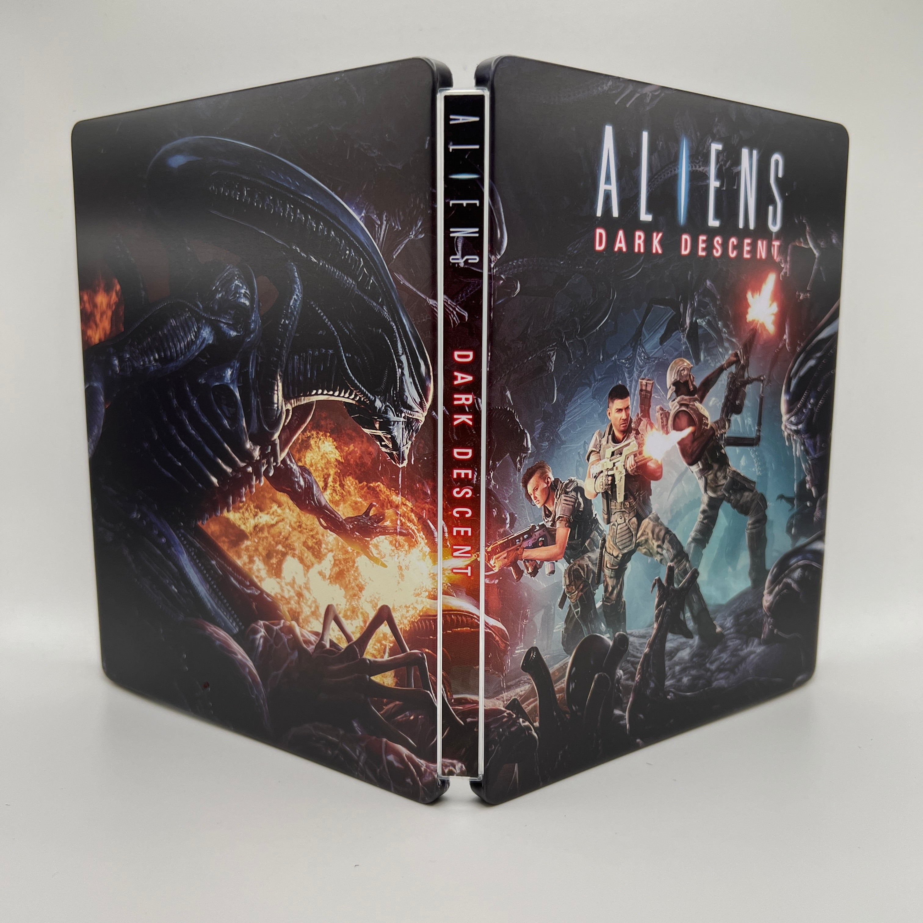 Aliens Dark Descent Custom Made Steelbook Case For (Sony PlayStation 5, Sony PlayStation 4, Xbox) New