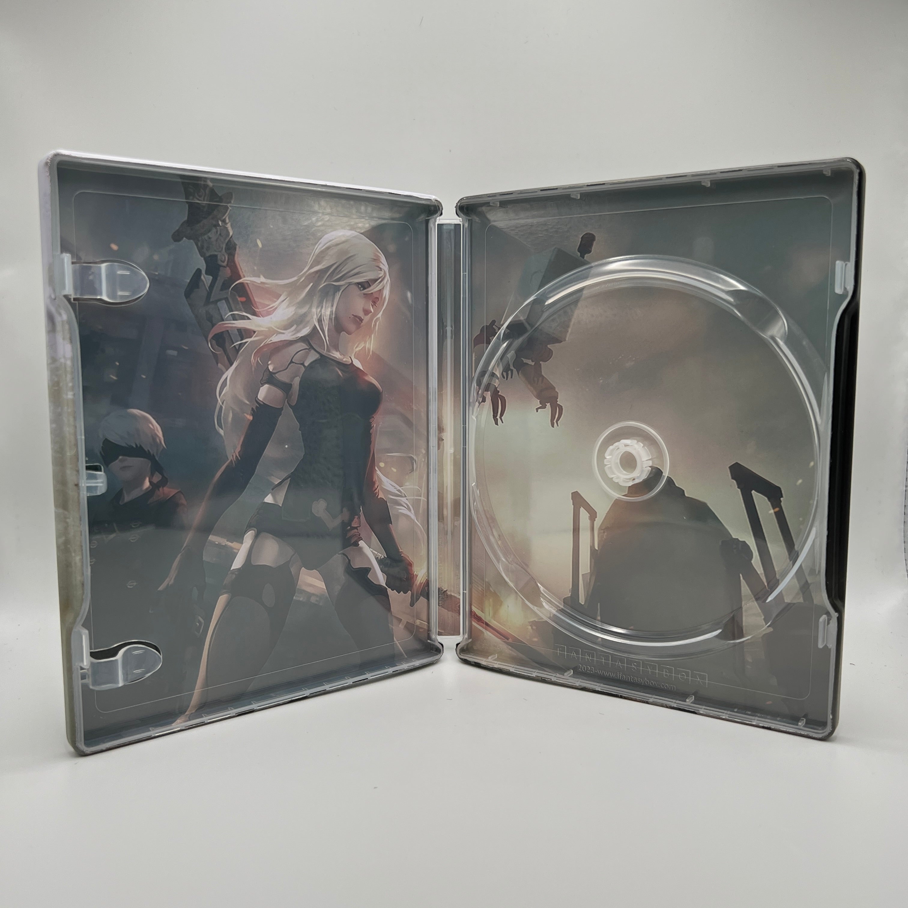 Nier: Automata Custom Made Steelbook Case For (Sony PlayStation 5, Sony PlayStation 4, Xbox) New