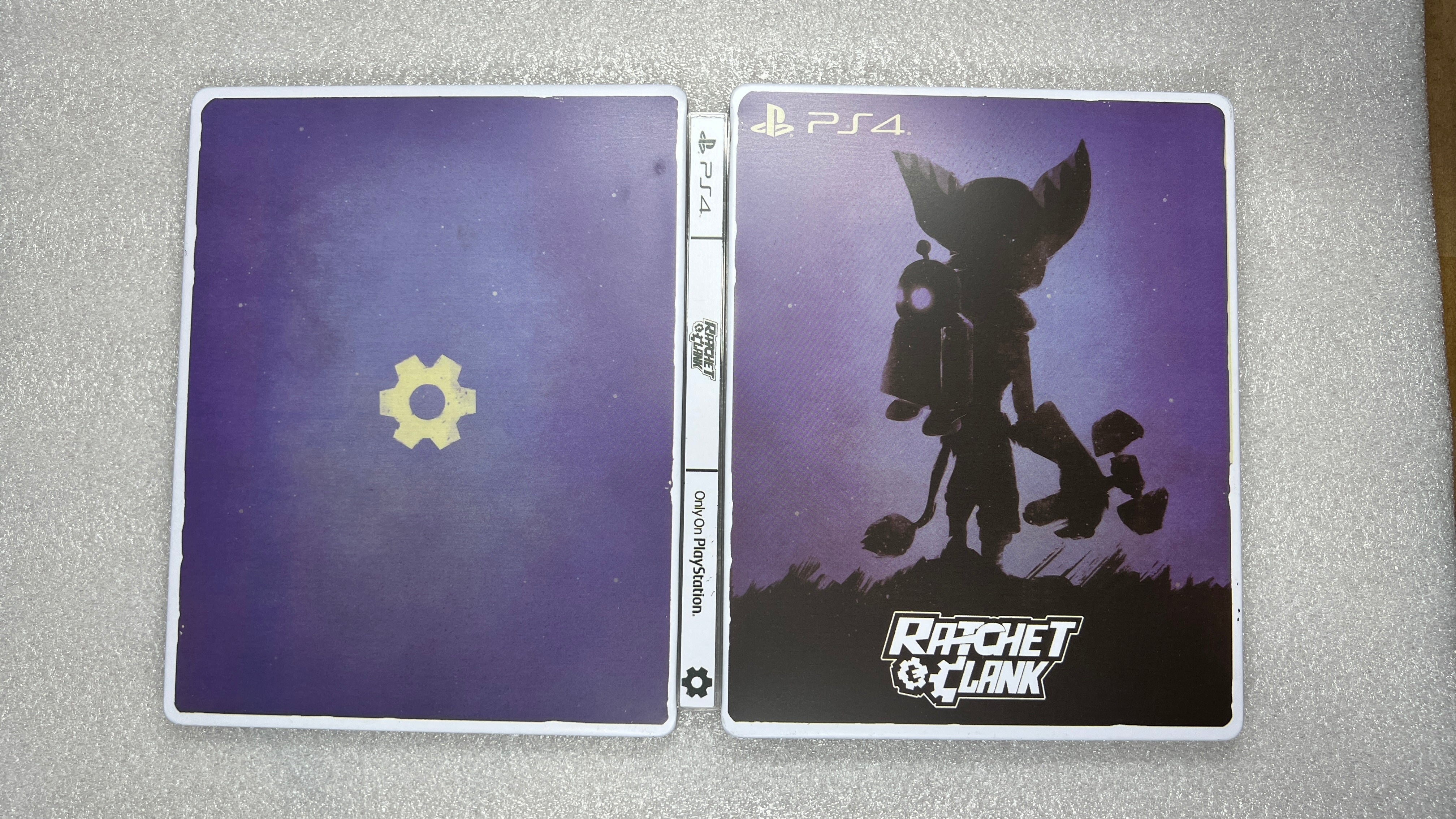 Ratchet Clank Custom Made Steelbook Case For (Sony PlayStation 5, Sony PlayStation 4, Xbox) New