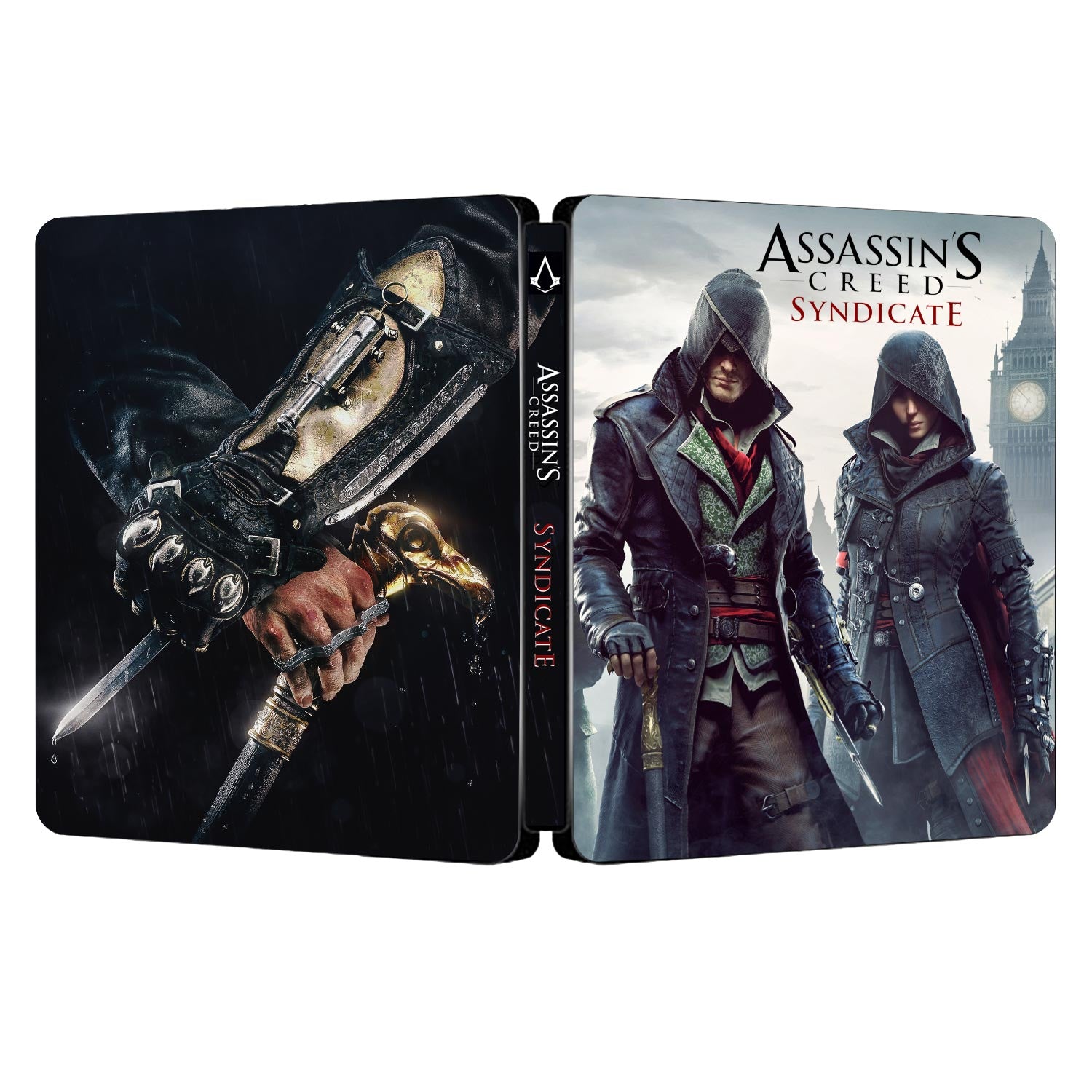 Assassin's Creed Syndicate Custom Made Steelbook Case For (Sony PlayStation 5, Sony PlayStation 4, Xbox) New