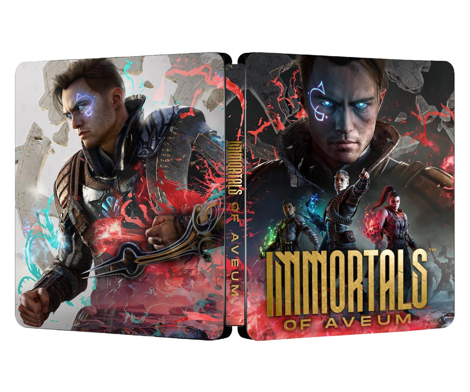 Immortals of Aveum Custom made Steelbook Case only for (Sony PlayStation 5, Sony PlayStation 4, Xbox) New