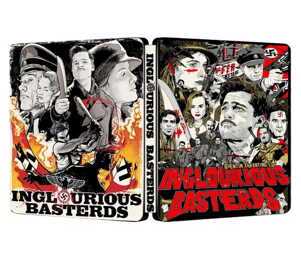 Inglourious Basterds Custom Made Steelbook Case only for (Movie) New