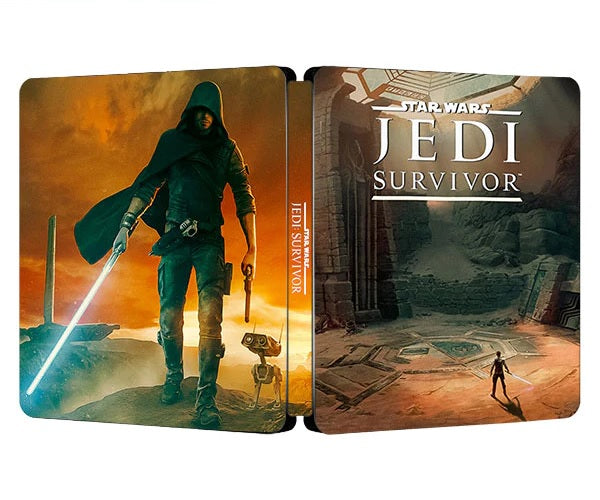 Star Wars Jedi Survivor Custom Made Steelbook Case For (Sony PlayStation 5, Sony PlayStation 4, Xbox) New