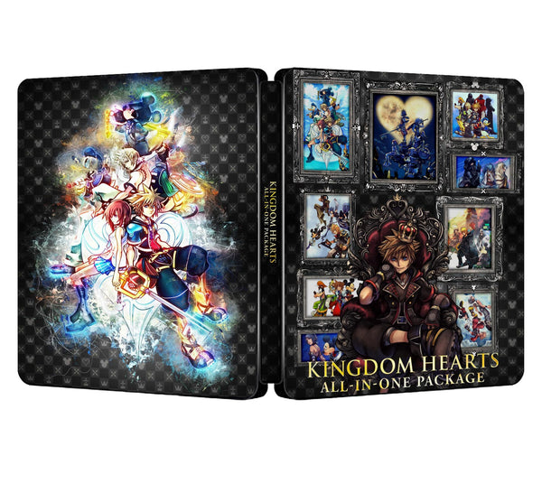 Kingdom Hearts All-in-One Custom Made Steelbook Case For (Sony PlayStation 5, Sony PlayStation 4, Xbox) New