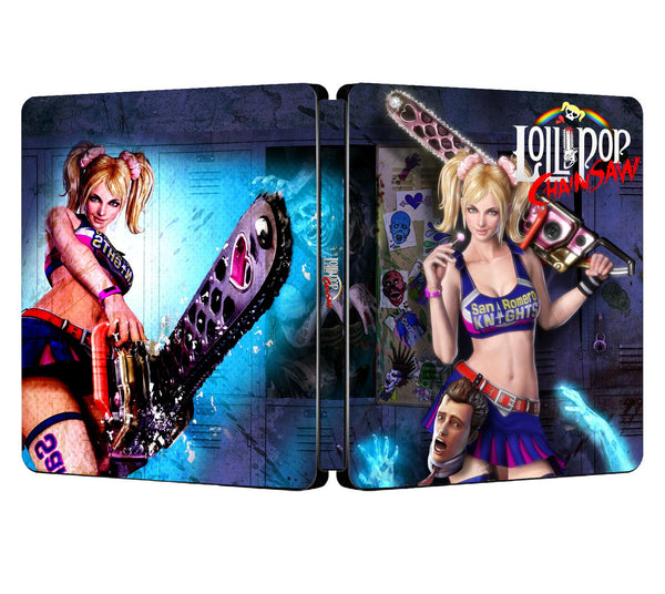 Lolliopop Chainsaw Custom Made Steelbook Case For (Sony PlayStation 5, Sony PlayStation 4, Xbox) New