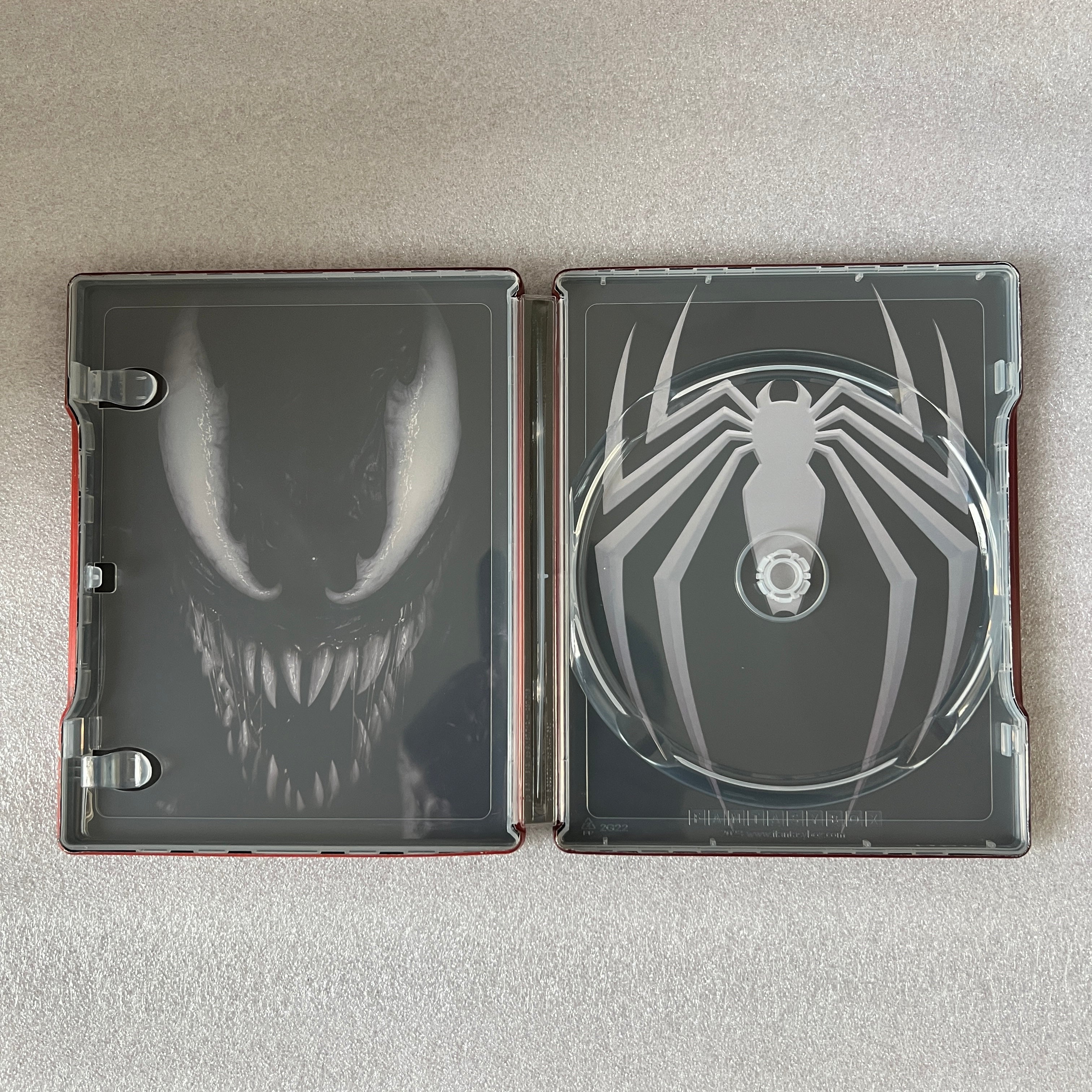 Spiderman 2 Custom Made Steelbook Case For (Sony PlayStation 5, Sony PlayStation 4, Xbox) New