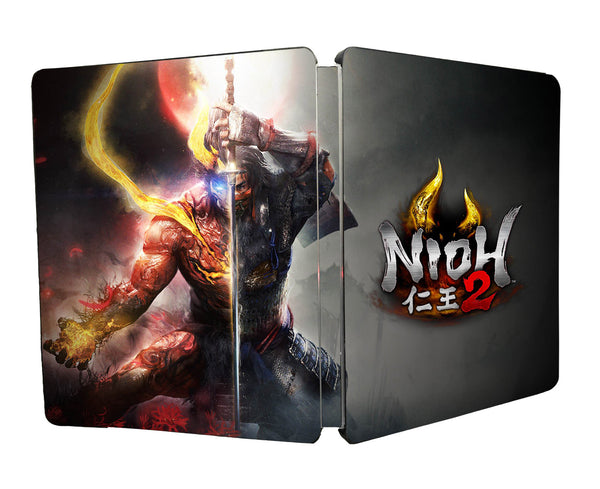 Nioh 2 Custom Made Steelbook Case For (Sony PlayStation 5, Sony PlayStation 4, Xbox) New