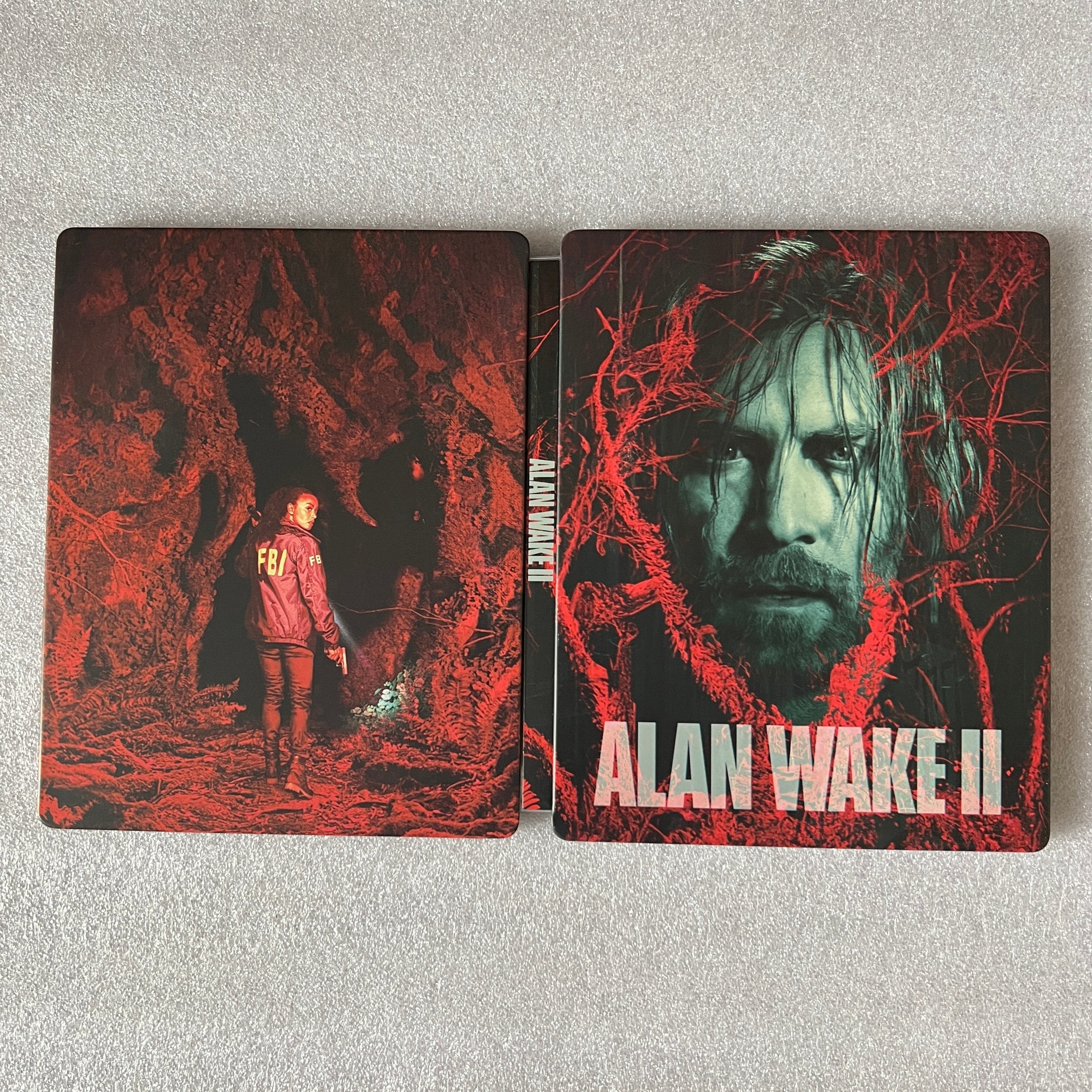 Alan Wake 2 Custom Made Steelbook Case For (Sony PlayStation 5, Sony PlayStation 4, Xbox) New