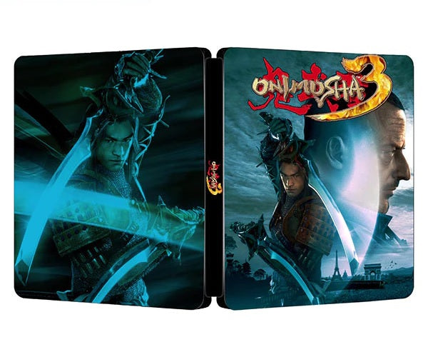 Onimusha 3 Custom Made Steelbook Case For (Sony PlayStation 5, Sony PlayStation 4, Xbox) New