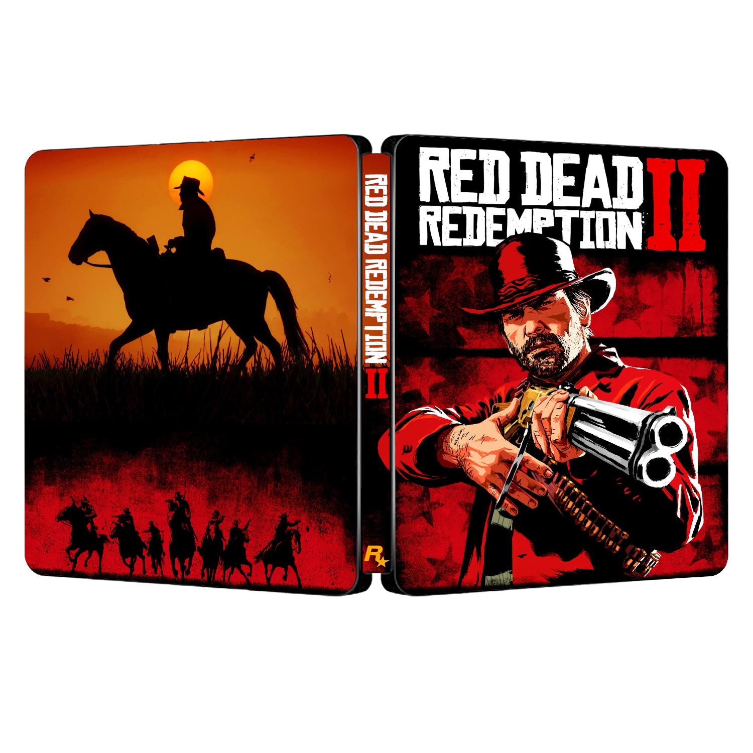 Red Dead Redemption 2 Custom Made Steelbook Case For (Sony PlayStation 5, Sony PlayStation 4, Xbox) New