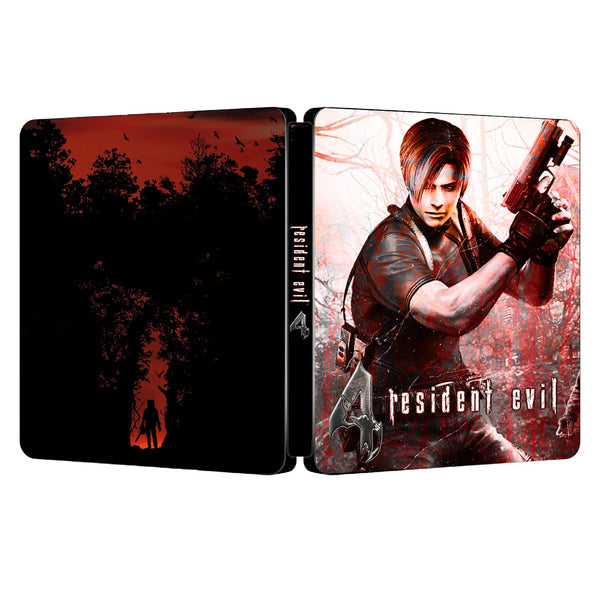 Resident Evil 4 Custom Made Steelbook Case For (Sony PlayStation 5, Sony PlayStation 4, Xbox) New