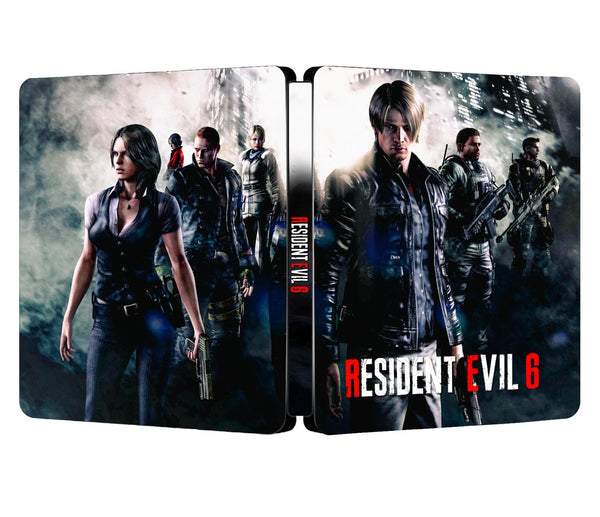 Resident Evil 6 Custom Made Steelbook Case For (Sony PlayStation 5, Sony PlayStation 4, Xbox) New