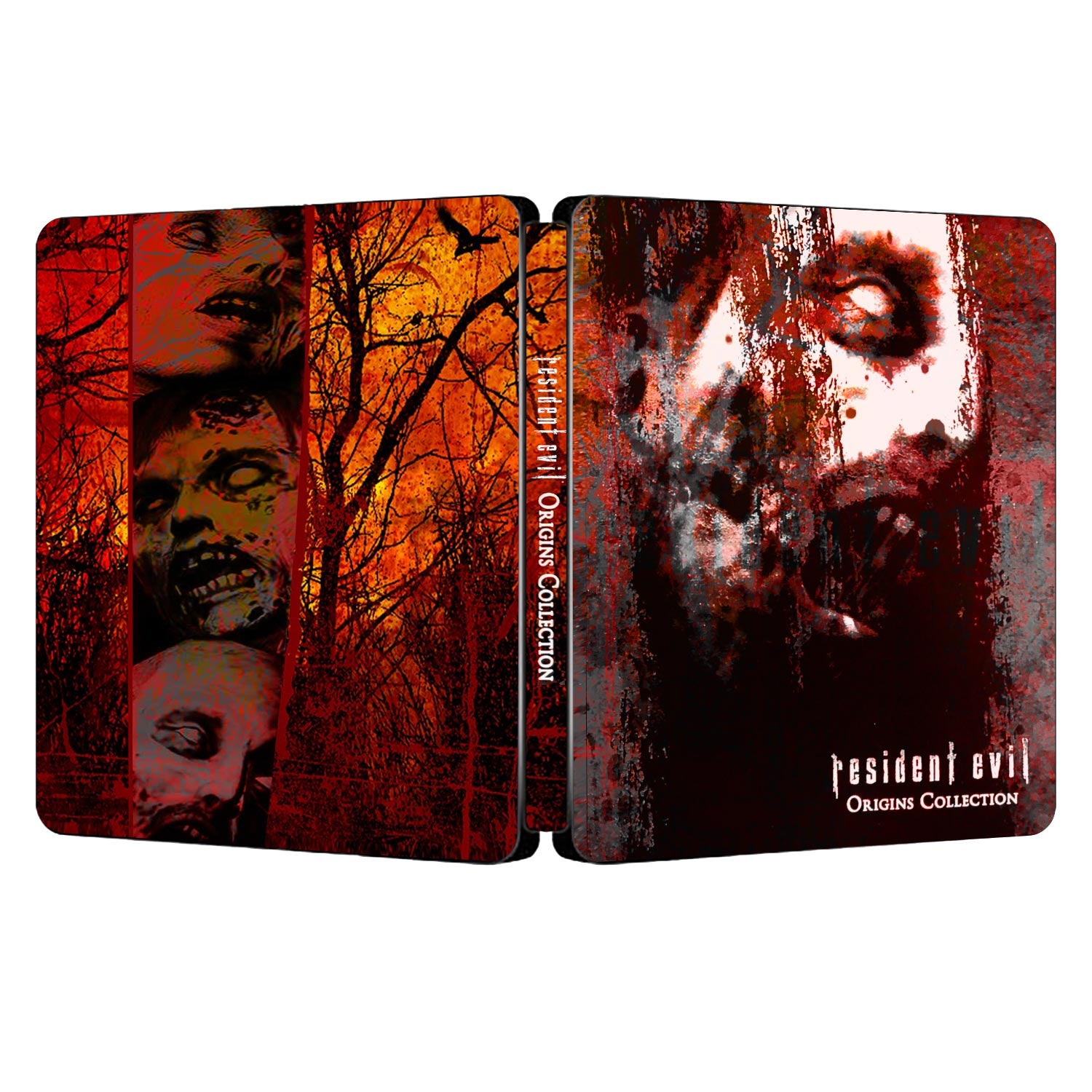 Resident Evil Origins Custom Made Steelbook Case For (Sony PlayStation 5, Sony PlayStation 4, Xbox) New