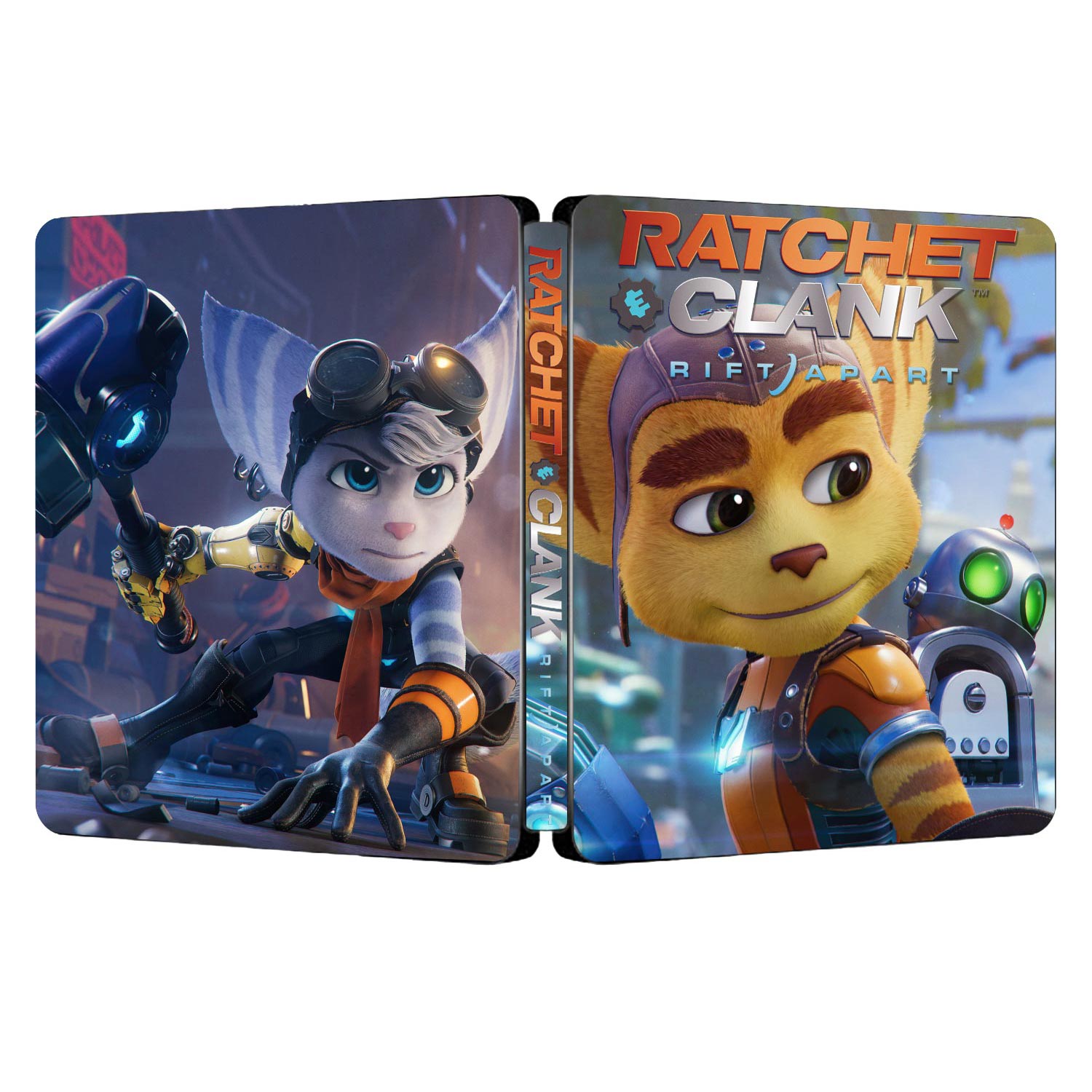 Ratchet & Clank: Rift Apart Custom Made Steelbook Case For (Sony PlayStation 5, Sony PlayStation 4, Xbox) New