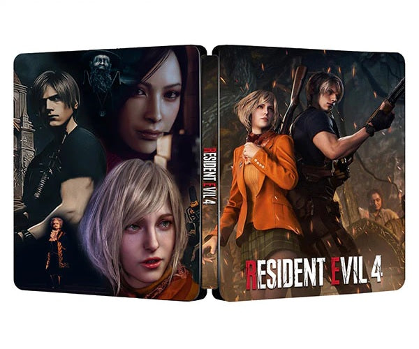 Resident Evil 4 Custom Made Steelbook Case For (Sony PlayStation 5, Sony PlayStation 4, Xbox) New