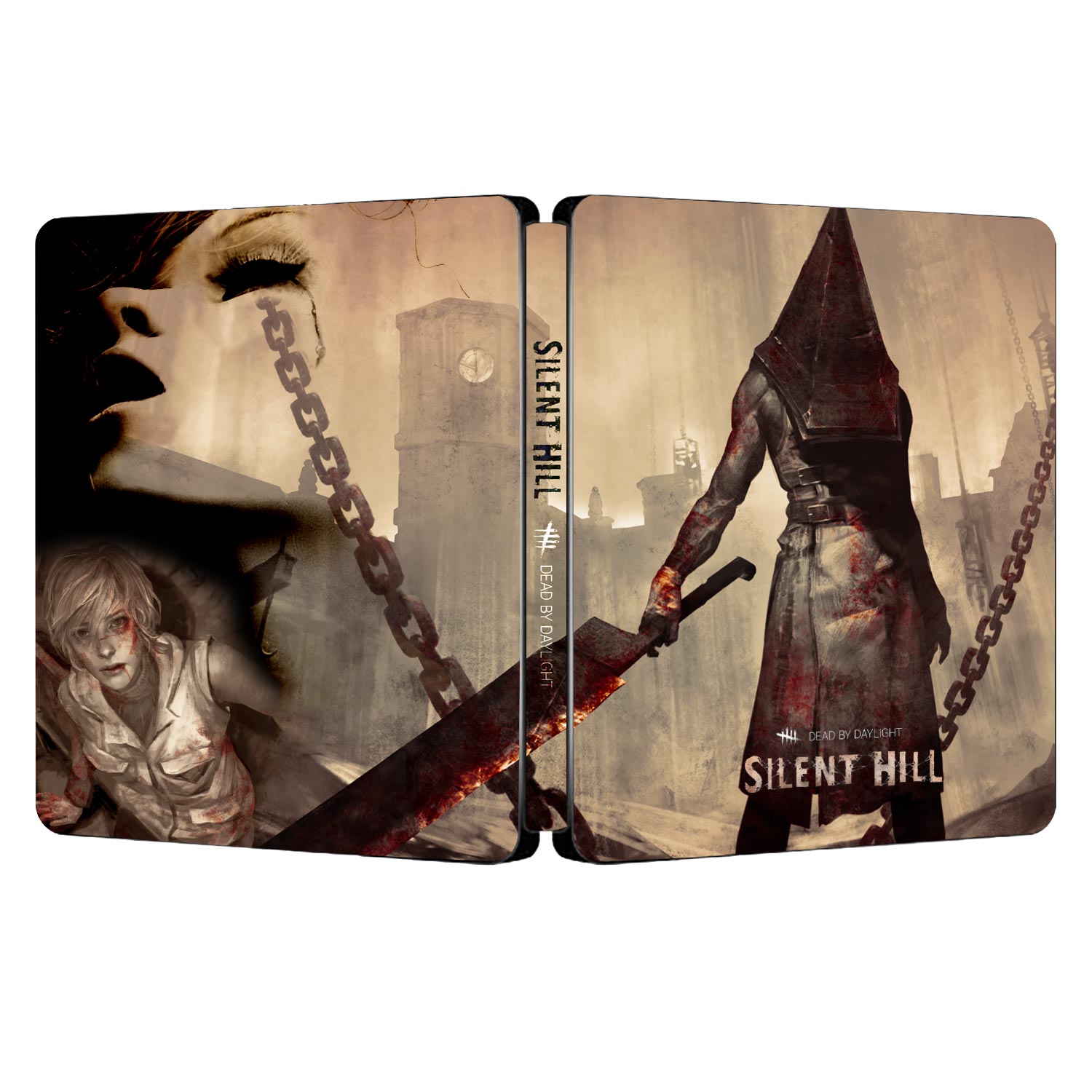 Silent Hill Dead By Daylight Custom Made Steelbook Case For (Sony PlayStation 5, Sony PlayStation 4, Xbox) New