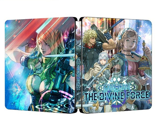 Star Ocean The Divine Force Custom Made Steelbook Case For (Sony PlayStation 5, Sony PlayStation 4, Xbox) New