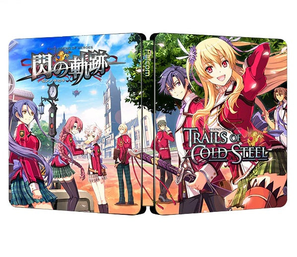 The Legend of Heroes Trails of Cold Steel Custom Made Steelbook Case For (Sony PlayStation 5, Sony PlayStation 4, Xbox) New