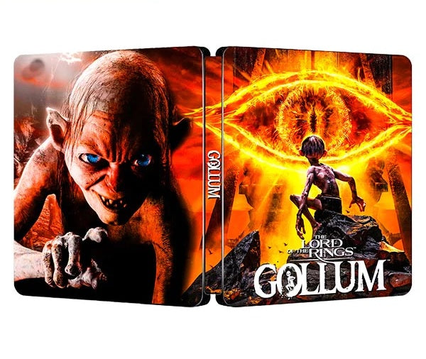 The Lord of Rings Gollum Custom Made Steelbook Case For (Sony PlayStation 5, Sony PlayStation 4, Xbox) New