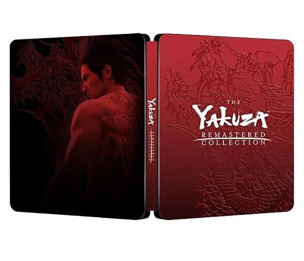 The Yakuza Remastered Collection Custom Made Steelbook Case For (Sony PlayStation 5, Sony PlayStation 4, Xbox) New