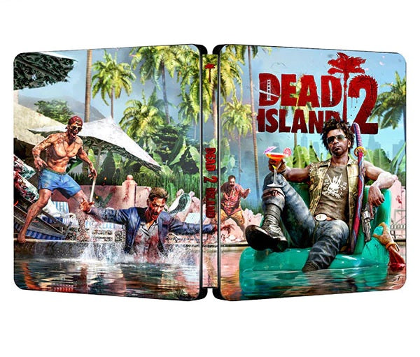 Dead Island 2 Custom Made Steelbook Case For (Sony PlayStation 5, Sony PlayStation 4, Xbox) New