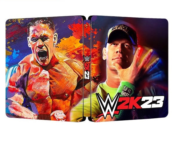 WWE 2K23 Custom Made Steelbook Case For (Sony PlayStation 5, Sony PlayStation 4, Xbox) New