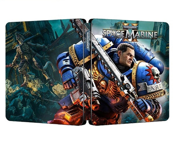 Space Marine II Custom Made Steelbook Case For (Sony PlayStation 5, Sony PlayStation 4, Xbox) New