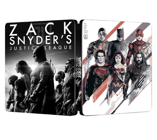 Zack Snyder's Justice League Custom Made Steelbook Case only for (Movie) New