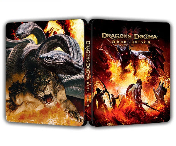 Dragon’s Dogma Dark Arisen Custom made Steelbook Case only for (Sony PlayStation 5, Sony PlayStation 4, Xbox) New