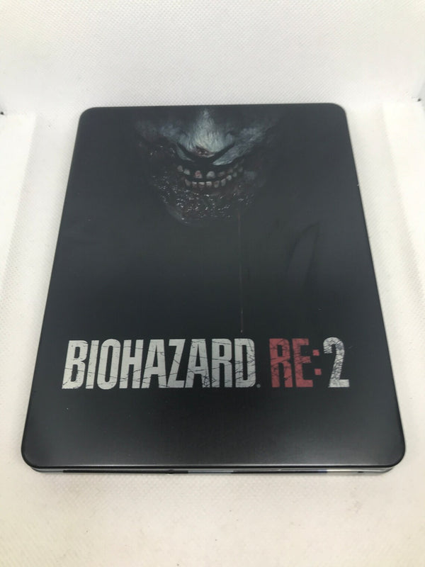 Biohazard RE2 Custom Made Steelbook/MetalPak Case For (Sony PlayStation 5, Sony PlayStation 4, Xbox) New