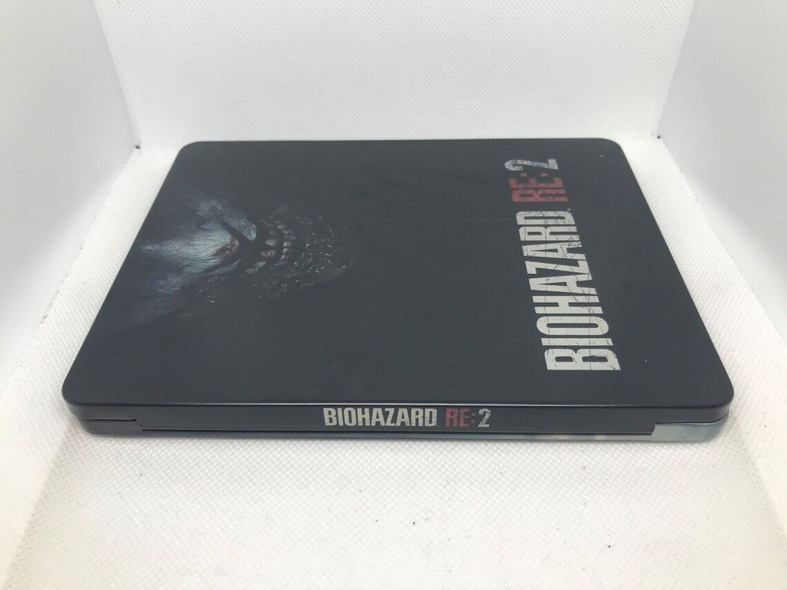 Biohazard RE2 Custom Made Steelbook/MetalPak Case For (Sony PlayStation 5, Sony PlayStation 4, Xbox) New