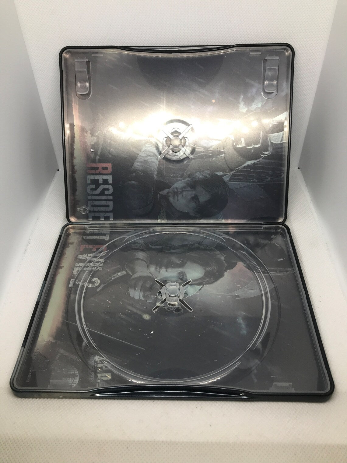 Biohazard RE2 Custom Made Steelbook/MetalPak Case For (Sony PlayStation 5, Sony PlayStation 4, Xbox) New