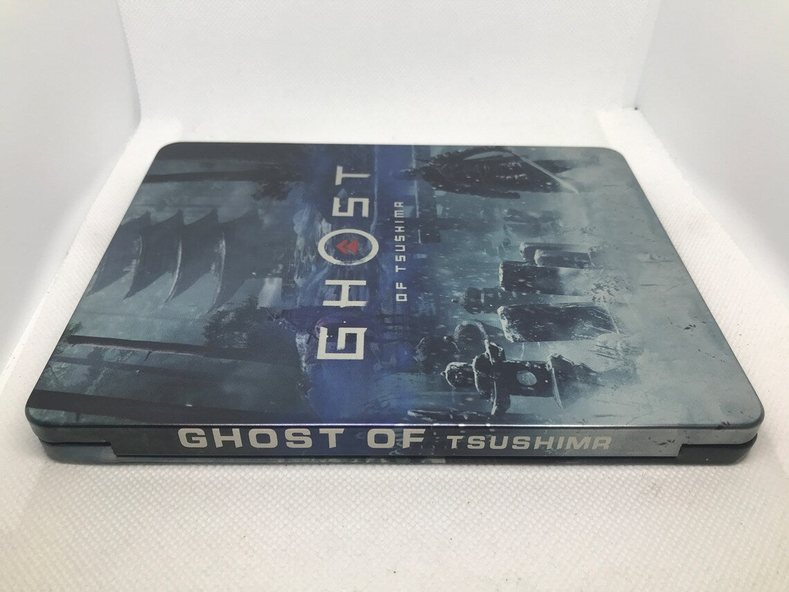 Ghost of Tsushima Custom made Steelbook/MetalPak Case only for (Sony PlayStation 5, Sony PlayStation 4, Xbox) New