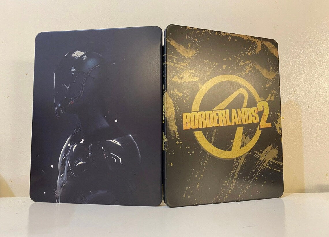 Borderlands 2 Custom Made Steelbook/MetalPak Case For (Sony PlayStation 5, Sony PlayStation 4, Xbox) New