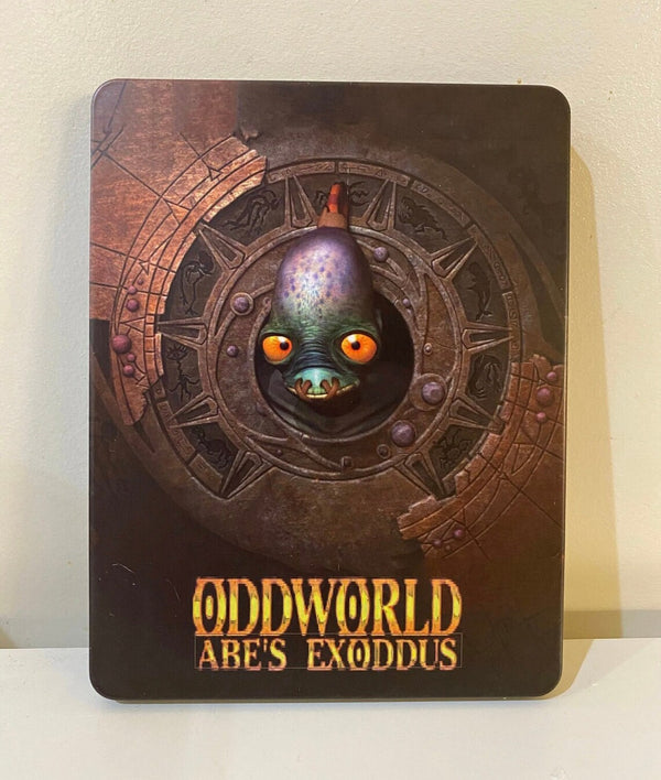 Oddworld Abe's Oddysee Custom made Steelbook/MetalPak Case only for (Sony PlayStation 5, Sony PlayStation 4, Xbox) New