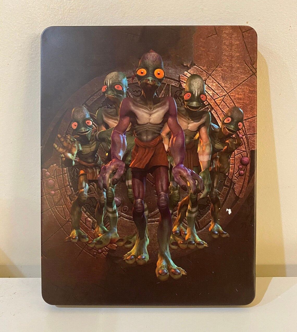 Oddworld Abe's Oddysee Custom made Steelbook/MetalPak Case only for (Sony PlayStation 5, Sony PlayStation 4, Xbox) New