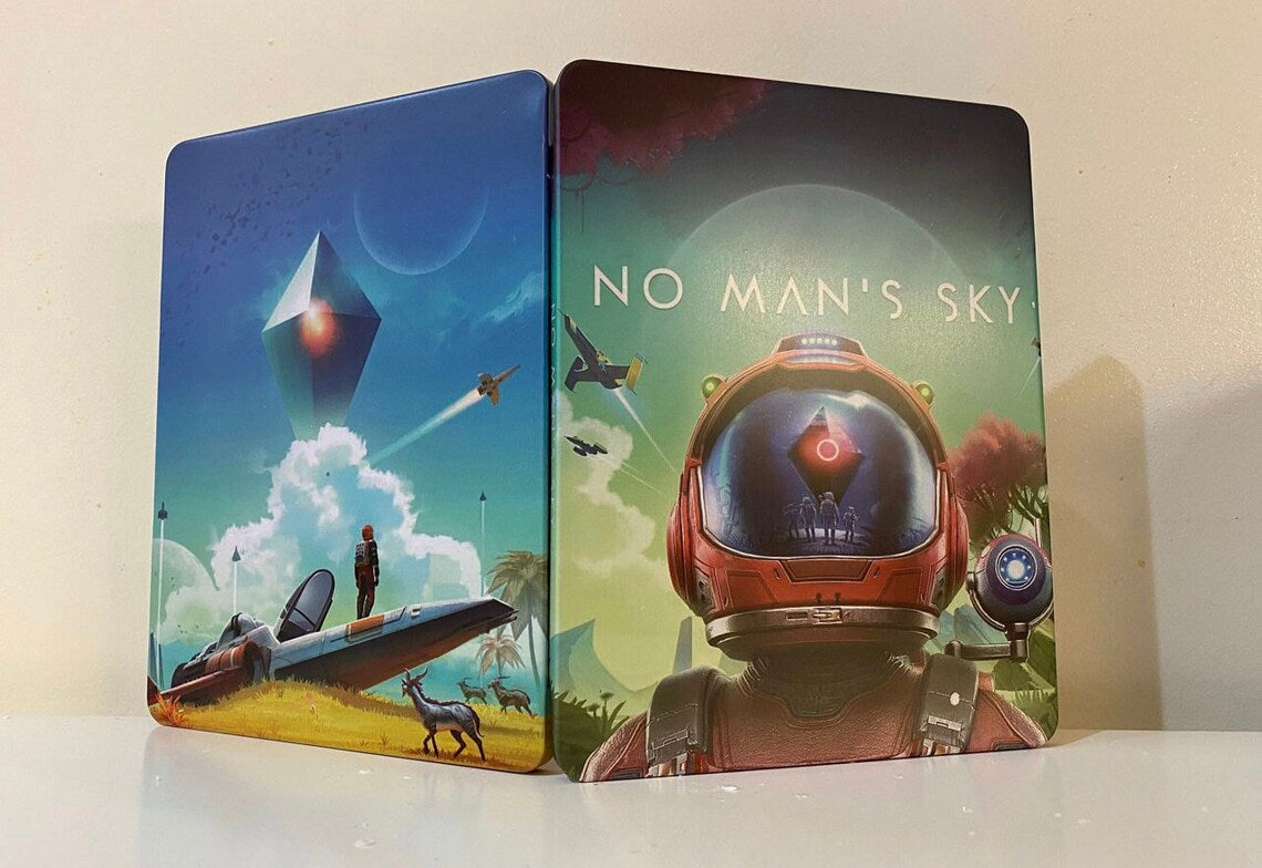 No Man's Sky Custom made Steelbook/MetalPak Case only for (Sony PlayStation 5, Sony PlayStation 4, Xbox) New